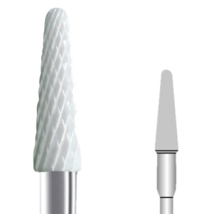 Керамическая фреза для работы с утолщенными ногтями  KERA K429X/040 BUSCH